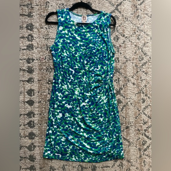 Anne Klein Size Large Sleeveless Summer Dress Colourful Feminine Vacation 10/10 - Picture 3 of 12